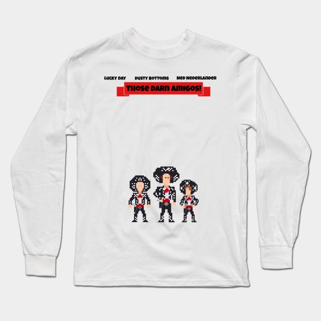 Those Darn Amigos Long Sleeve T-Shirt by TommySniderArt